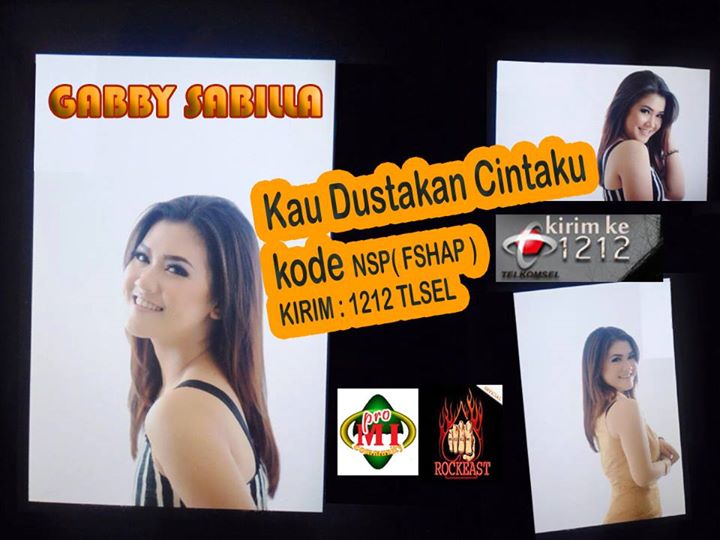 NadaSambungID's tweet photo. MyNSP | "Kau Dustakan Cintaku" by: Gabby Sabila | 
@proMIcommunity
@RockeastID 
@Telkomsel 
@langitmusik616 https://t.co/a3K1D3janZ