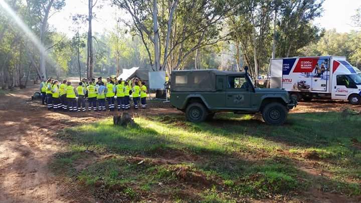 grupo_samu's tweet photo. Hoy en la acampada reciben un taller de orientación impartido por Expertos del Ejército de Tierra #MasterSamu https://t.co/M8nYiNAwr1