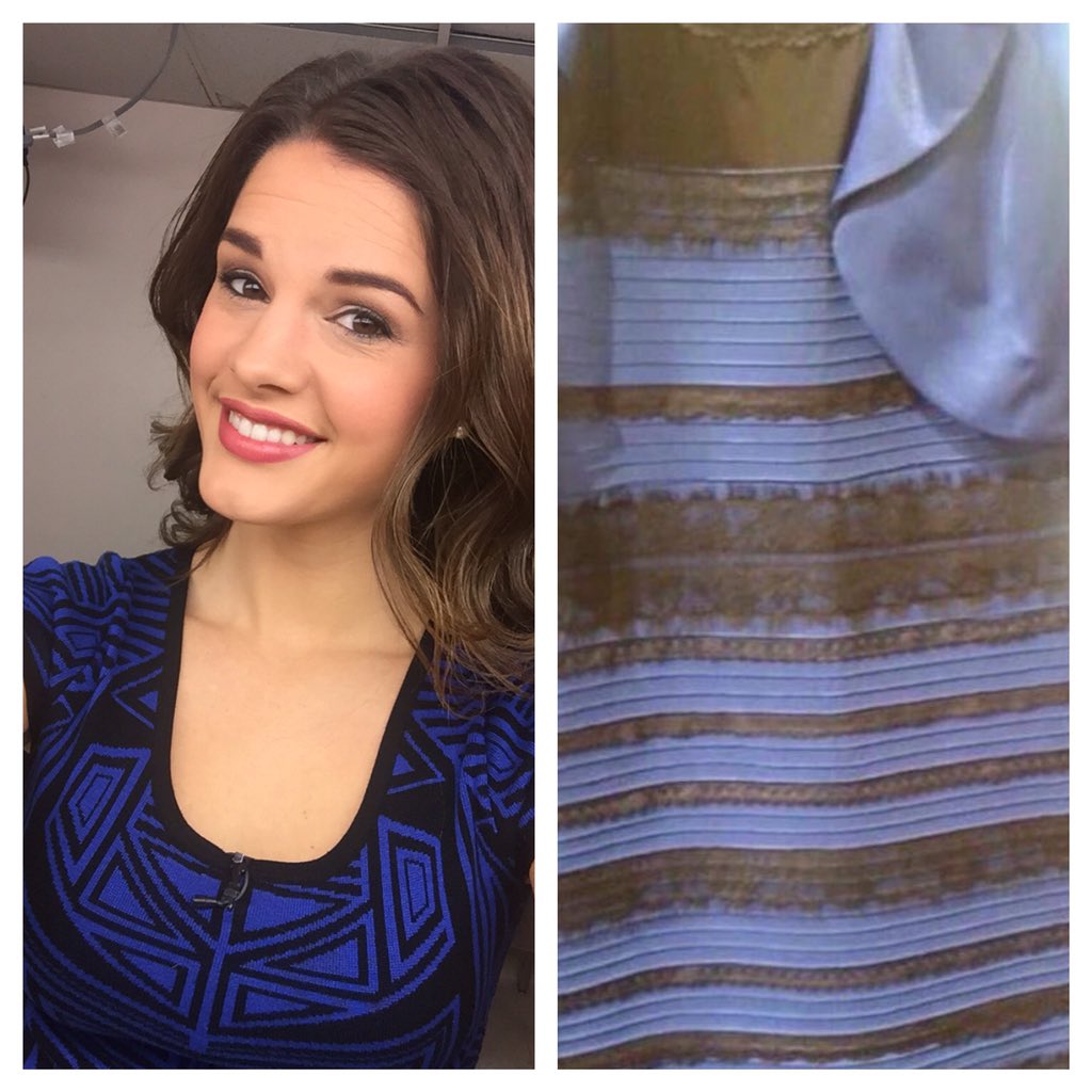 alicialewisKARE's tweet photo. Another costume idea! Remember the blue and black/white and gold dilemma? #thedress #itswhiteandgold π€ https://t.co/YU4hYAcM7y