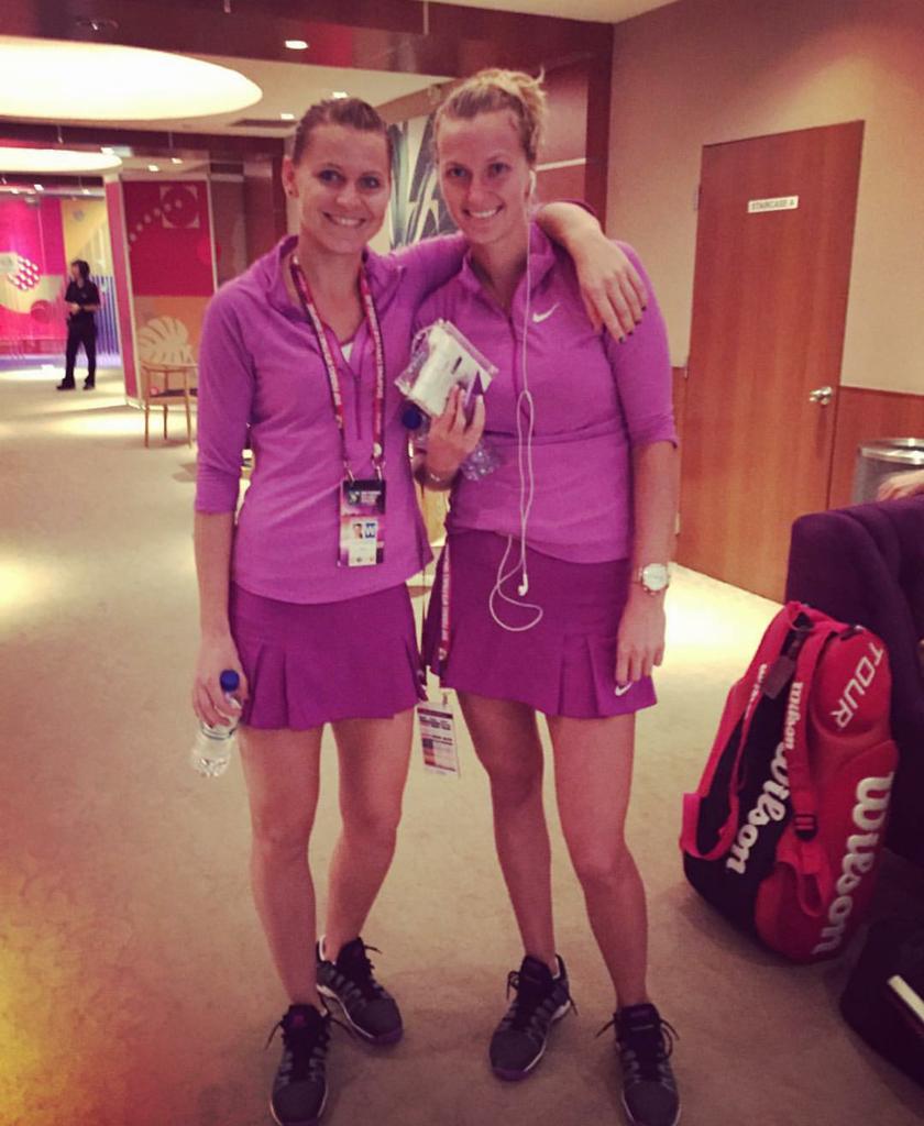 Люция Шафаржова, Мария Шарапова, Петра Квитова, WTA Finals