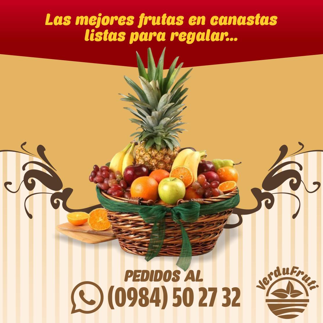 VerduFruti's tweet photo. Hola @MarileUnger ! Presentamos para #ElClubDelChivo nuestras canastas de frutas y verduras listas para regalar. https://t.co/xSl8L3zKEg