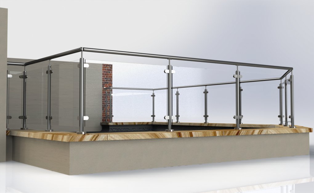 elitebalustrade's tweet photo. Our Design of the Week: a 5 sides #balcony solution https://t.co/fmshWZx9cC #glassbalustrade #cablebalustrade https://t.co/wYlgOsQ53G