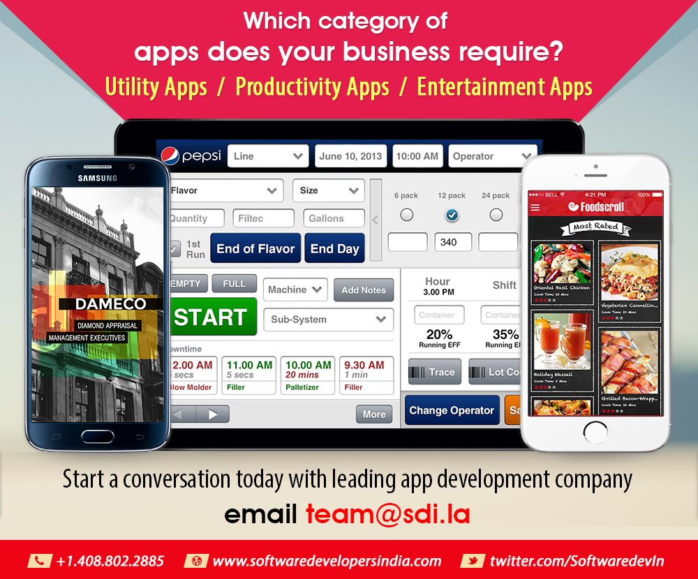 vidrasha's tweet photo. Which #appcategory does ur biz require? #Utility, #Gaming, #News, #Productivity? contact our expert at team@sdi.la https://t.co/2MkkIBBHIW