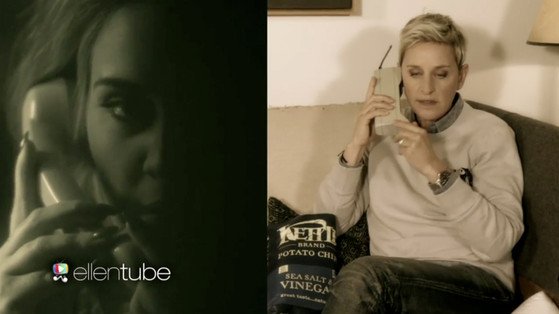 enews's tweet photo. And the mastermind behind Adele's new single "Hello" is... https://t.co/UfRvdRvTZT https://t.co/h0REeWa0CD