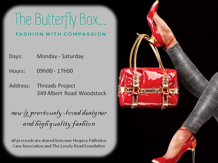 APCC_SA's tweet photo. Butterfly box this weekend! :) 

New #stock, #qualitygoods and #amazingprices.

All happening at Threads! https://t.co/P27p7DTxVO