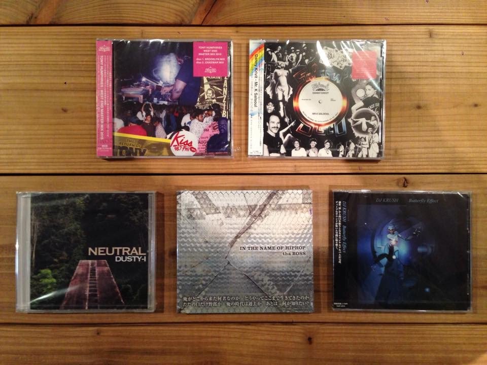 interact_thc's tweet photo. New Arrival CD
・tha BOSS
・DJ KRUSH ・DUSTY-I
・Danny Krivit
・TONY HUMPHRIES https://t.co/al7HX9ktY8