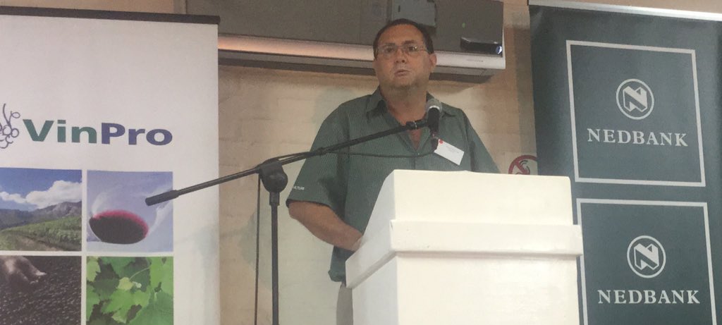 winecoza's tweet photo. Watch this space - Agri wanting to make Kleinplasie an Agrihub. Thx to @Nedbank again sponsoring #cellarworker day https://t.co/PpuVnuyXS2