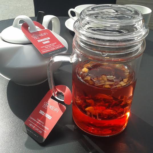 Serin havalarda icinizi isitacak Keifi'nin aromali bitki çaylarıni mutlaka deneyin!