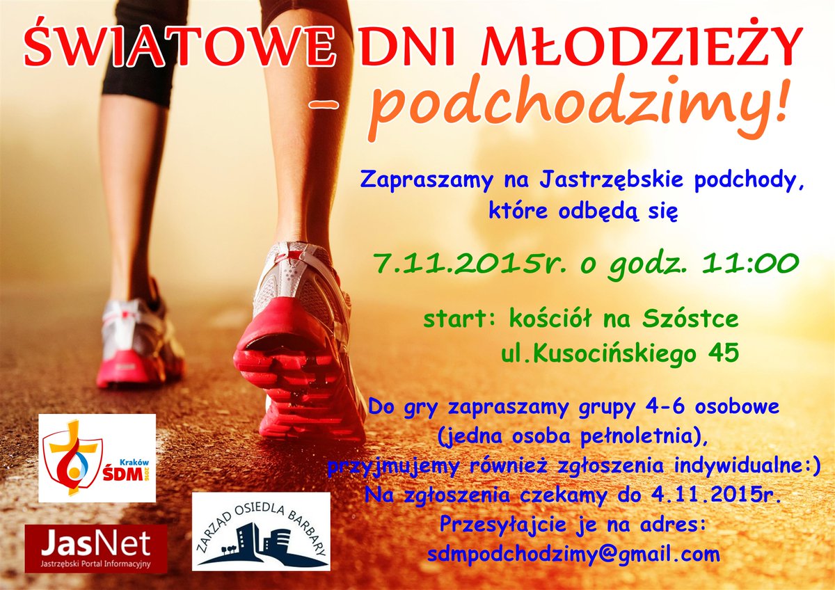 SDM_Katowice's tweet photo. Zapraszamy na sdm-owe podchody! #sdm2016 #Gora_Karmel https://t.co/Zr4Hl0mWEZ