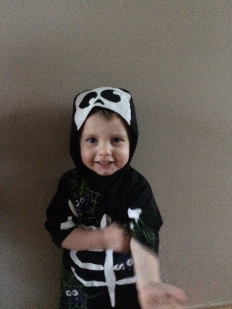 Martynhague's tweet photo. Ready for Halloween party #scaryboy! https://t.co/usLRlhT4x0