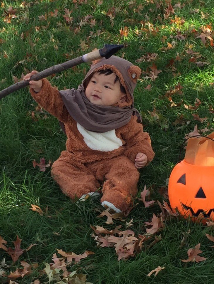 JennConnorCBS's tweet image. Ethan the Ewok #cbs3