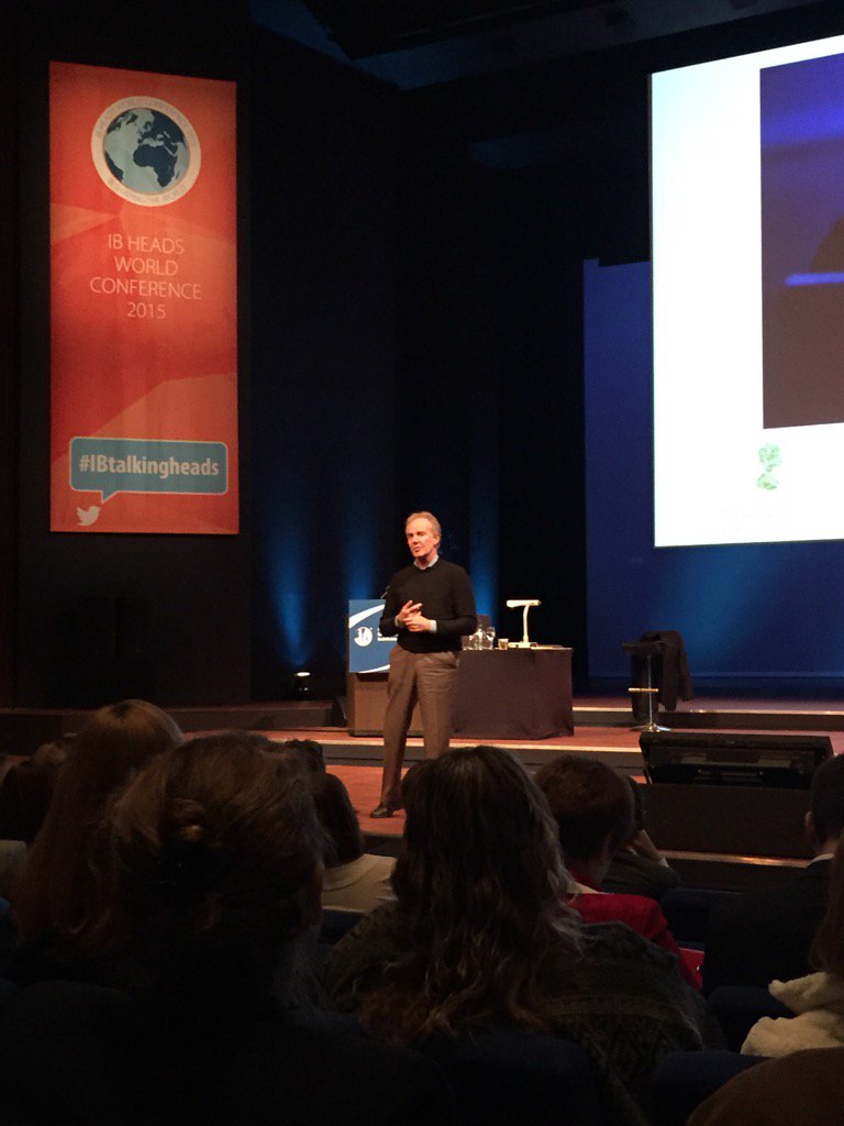 DavidGar13's tweet photo. Peter Senge speaking at InternationalBaccalaureate Conference in The Hague #IBTalkingHeads https://t.co/nxlTOL6QRH