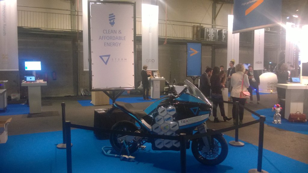 STORMEindhoven's tweet photo. Today #STORMPulse is at the @Accenture @AIA_NL innovation awards! Come and visit is in the innovation market! #AIA15 https://t.co/8QNKwfG40f