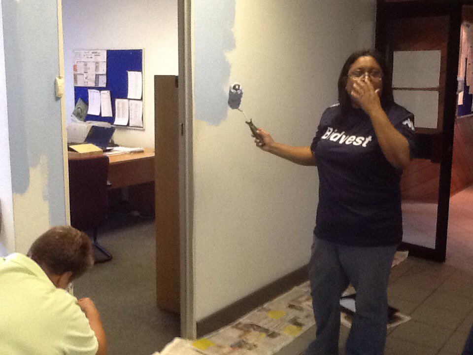 n_sharada's tweet photo. BIDVEST heriotdale revamping the wall of fame https://t.co/hc4SSfw13H