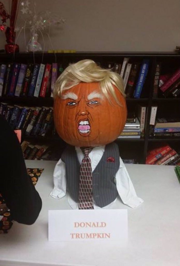 TheBainMarie's tweet photo. For @realDonaldTrump just in case you haven't seen this 100 times already.. #halloween #presidential https://t.co/crxA0GyoVN