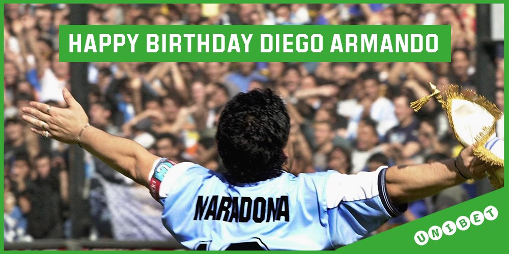 Join us in wishing Diego Armando a Happy Birthday, does he go in your overall   