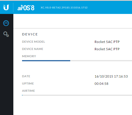 EduardoTurrillo's tweet photo. Actualizando a la beta de #AirOs8 #ubnt @JavierPerez943 https://t.co/d6naZxhWk5