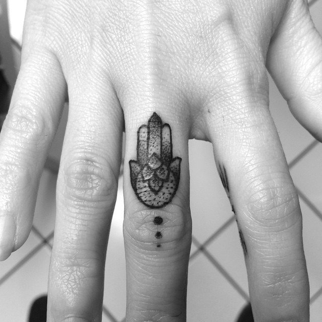 Mini Hamsa tattoos | Hamsa tattoo, Hamsa hand tattoo, Small hamsa tattoo