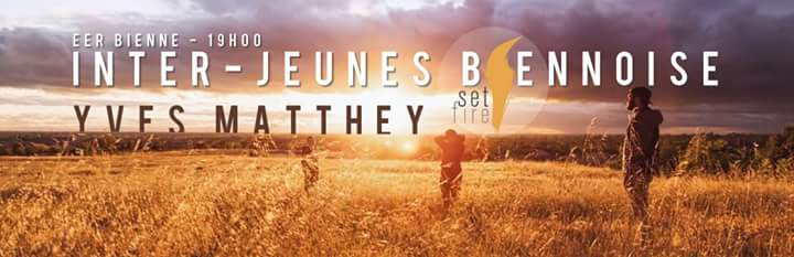 SetFireBNC's tweet photo. C'EST CE SOIR
Rencontre Inter-jeunes "Setfire" avec Yves Matthey 

https://t.co/eiZ1rSDYeq
IG, TW, FB #setfirebnc https://t.co/tP385n0LO8