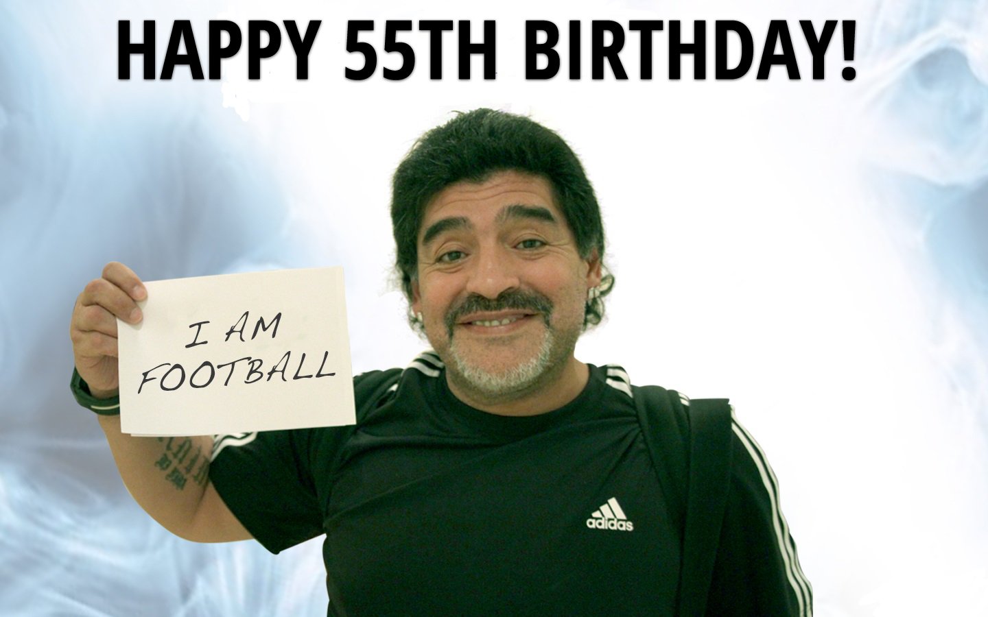 Argentina legend Diego Maradona turns 55 today. Happy birthday! 