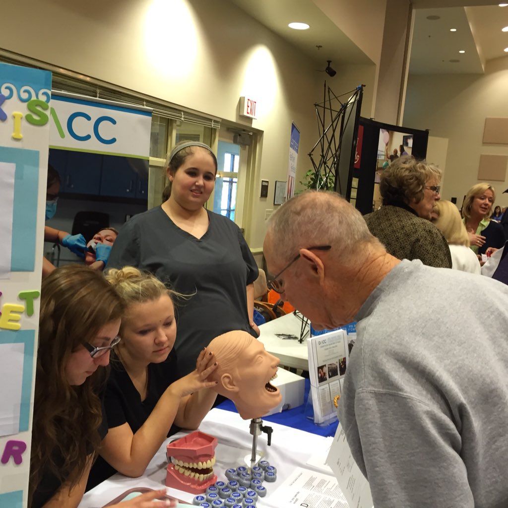 Dental assisting seniors giving back to the community!