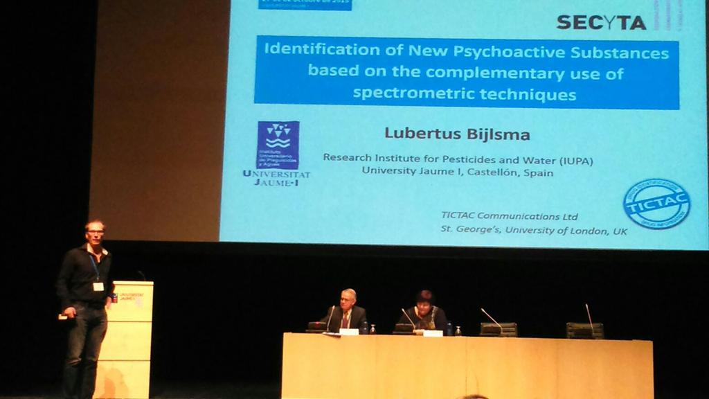 IUPA_UJI's tweet photo. Identification of NPS based on the complementary use of spectrometric techniques @IUPA_UJI #XVsecyta2015 https://t.co/fqFZKuvSg6