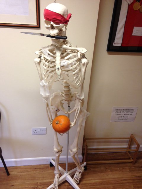 Poor Fred! #halloween