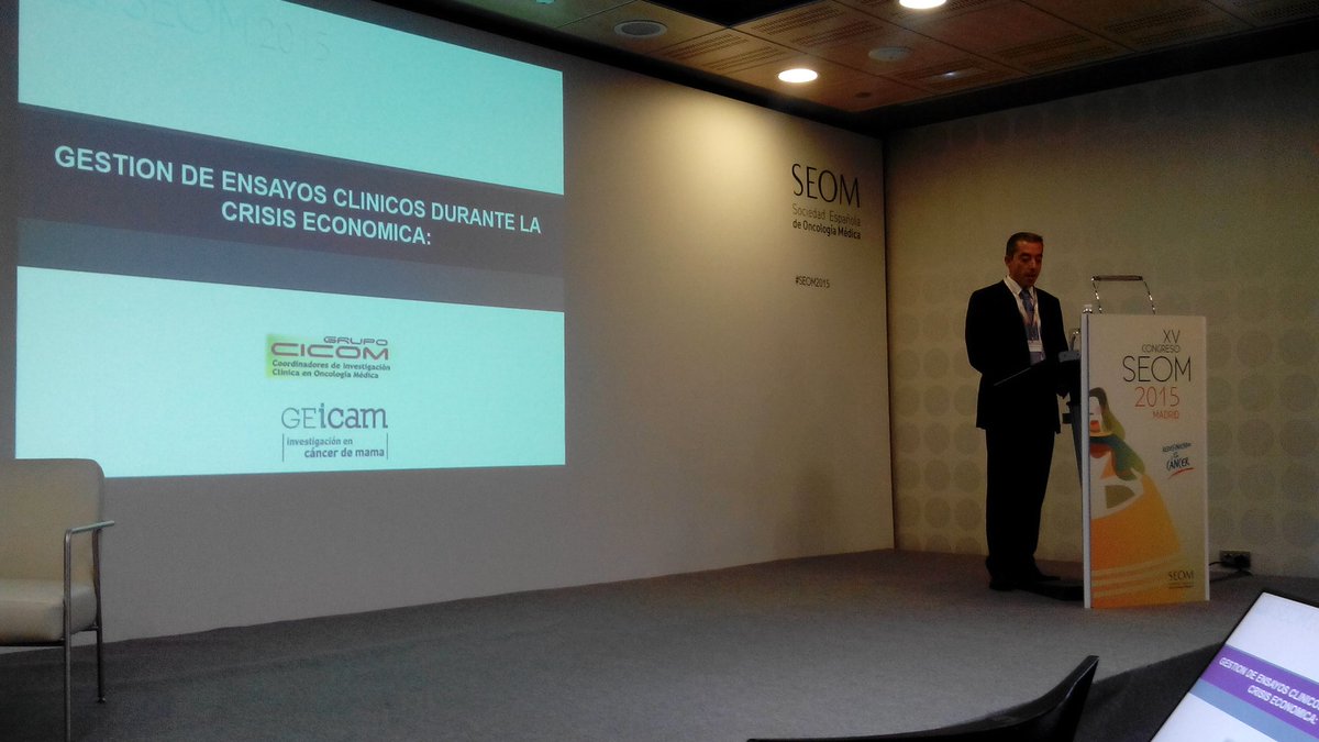 AscenApp's tweet photo. Comienza la sesión del @GrupoCICOM con Cesar Rodriguez, @GEICAM #investigacion #clinicaltrials #studycoordinators https://t.co/IiYNTToKNQ