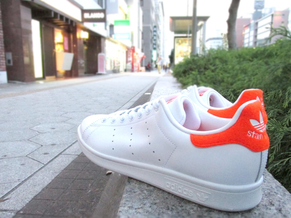 Precious Place No Twitter 新作紹介 海外限定 アディダス スタンスミス Adidas Stan Smith White Orange 海外限定 アディダス スタンスミス スニーカー Adidas Stansmith ホワイト 白 メンズ T Co Ahrzsydndc