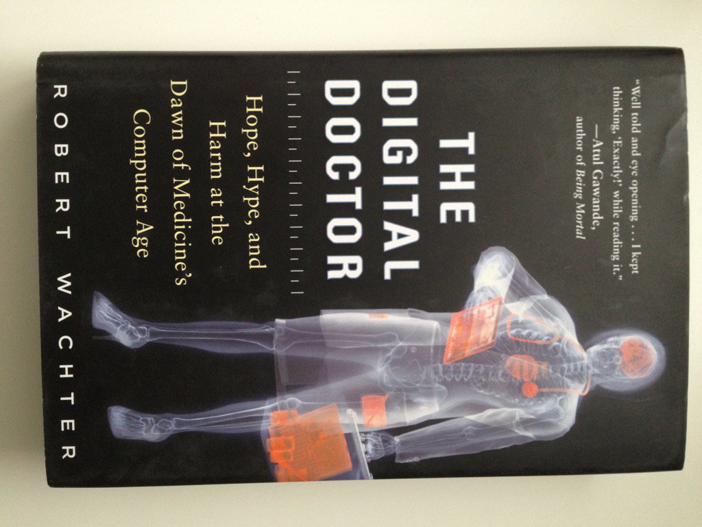 t1mwilliams's tweet image. .@Bob_Wachter book balances positivity &amp;amp; pragmatism &amp;gt; great he&apos;s reviewing NHS #digitalhealth strategy #HSJLecture
