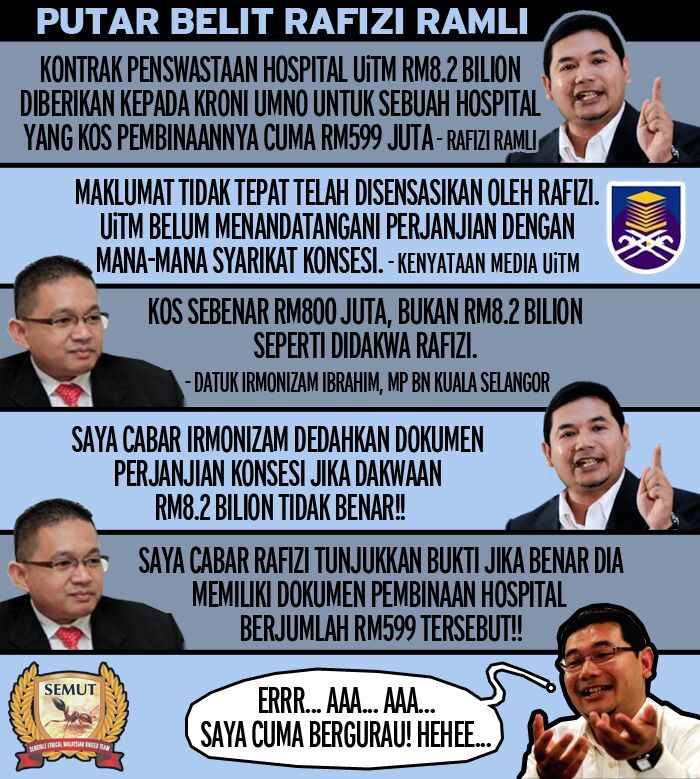 MyPatKotaMelaka's tweet photo. Putar Belit @rafiziramli https://t.co/zQhkSIckRR @AfirdausB @AzizahJisil @AzrinaAsmawi @AzeeraAli @myznabilah @AzizAliah @Saiful_umno