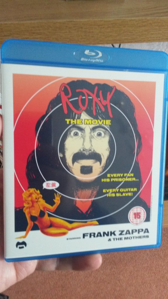 Williams_CM1985's tweet photo. It has arrived!!! #frankzappa #roxythemovie https://t.co/vICtG0FyBC