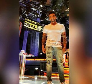 mxroonfivee's tweet image. Luis Manzano as Adam Levine in #KDONDHalloween u nailed it man! 😂