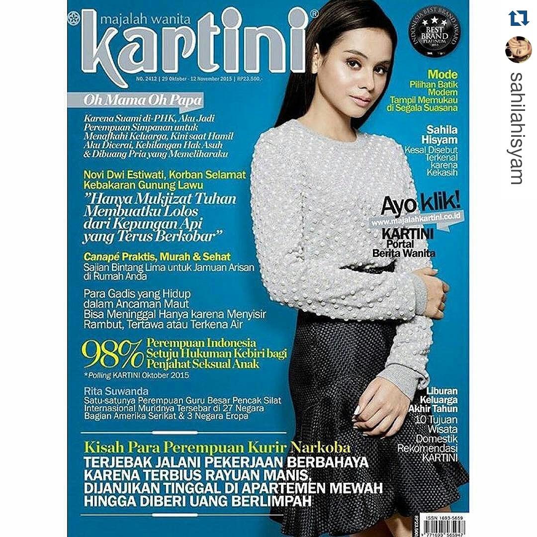 fafamanagement's tweet photo. @sahilata on the cover of Kartini Magz november issue . Grab it fast guys !! :) https://t.co/T3m4WG9F6g
