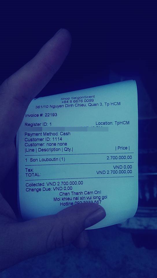 Cần nhượng lại 1 cây son Loboutin (rouge)! - 9