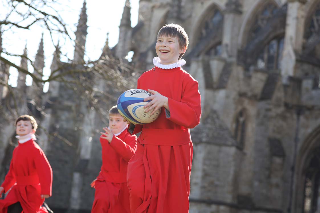 ExeterCathedral's tweet photo. #FF @ExeterChiefs @RWC2015Exeter @HeartofDevon @RokkMedia and all who have supported #TryExeter https://t.co/t68mYd4A19