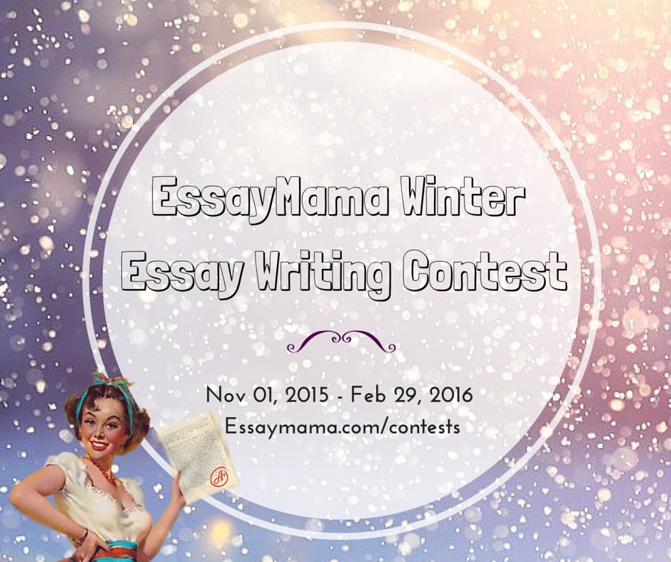 EssayMama's tweet photo. EssayMama announces Winter Essay Writing Contest! 1st place prize - $550! Details here: https://t.co/jONtsBnNK3 https://t.co/IpzqMNchdi