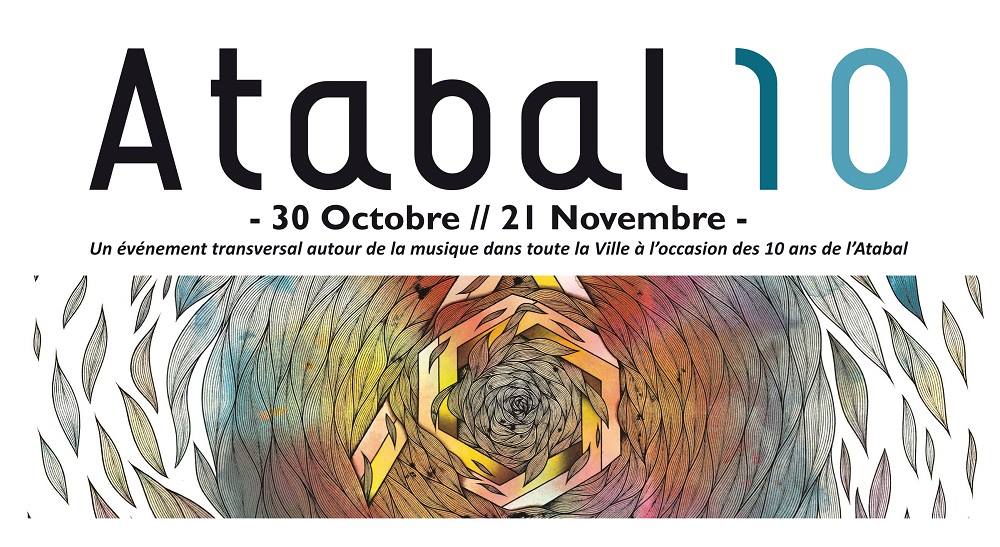 AtabalBiarritz's tweet photo. #ATABAL10--> Start ! 3 semaines de MUSIQUE - EXPOS - PHILO - LITTÉRATURE - JEUNE PUBLIC - https://t.co/qbb7VQHAtN https://t.co/BHGhg5wuo2