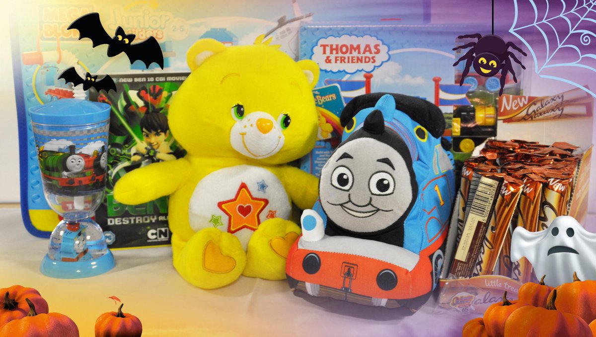 DraytonManor's tweet photo. FOLLOW &amp; RT for #FreebieFriday for a #Halloween treat goody bag. #Competition lots of Thomas toys to be won https://t.co/NTm3QZnwa8