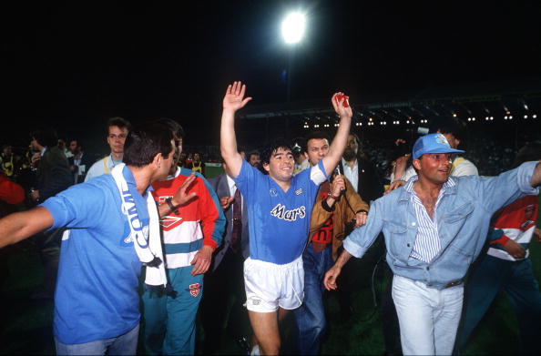 Happy birthday Diego Maradona, 1989 UEFA Cup winner with  