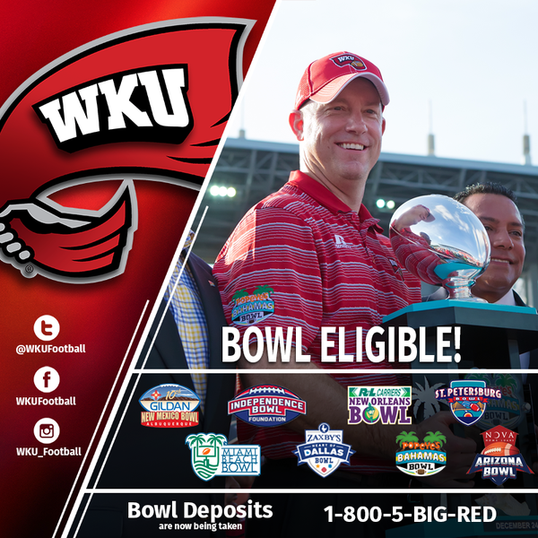 wnkytv2's tweet photo. Get your WKU Bowl Tickets reserved! #wnky2017 https://t.co/o2wKofbvqS