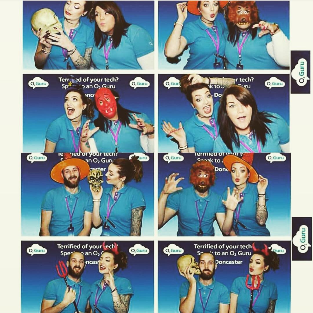 CelfoneTrading's tweet image. #O2doncaster get into the SPIRIT of #Halloween with their 'Spooky Booth'.

Terrified of your tech? See an #o2guru