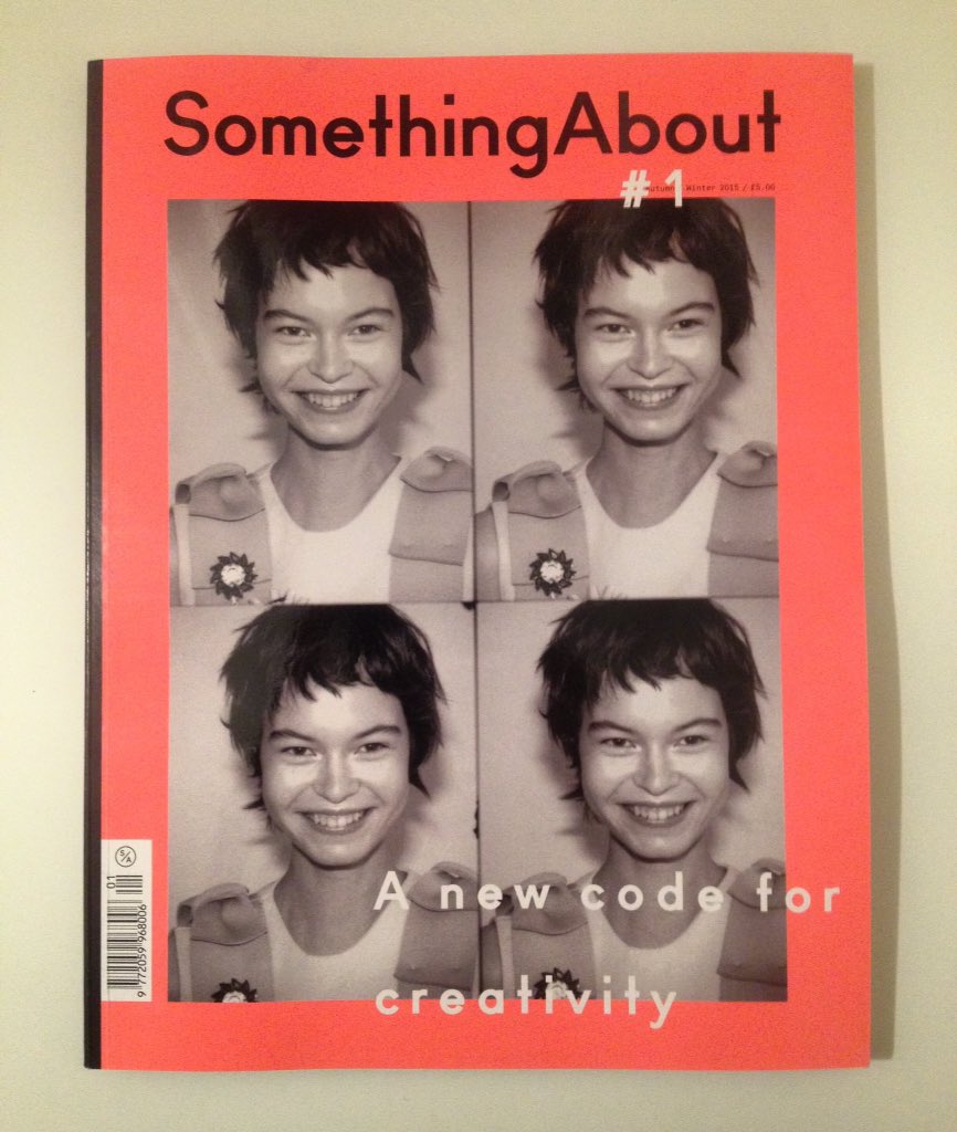.@someaboutmag first issue is here! #magazine #creative