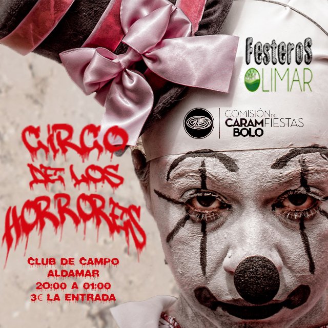 fiestascaram's tweet photo. El Halloween que hará que el Exorcista parezca una película de Disney. A que esperas para venir? https://t.co/4SZb2Z9mLN