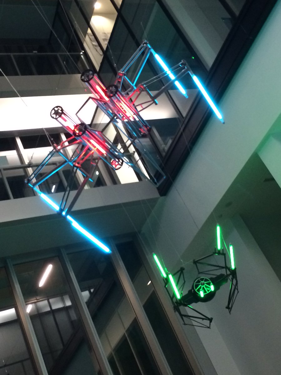WebpresenceUK's tweet photo. Last chance to see @nbackdrop &amp; @DrewTyson @HeavyPetalUK #StarWars exhibit this weekend @Spinningfields #Manchester https://t.co/GOb1kEeUdI