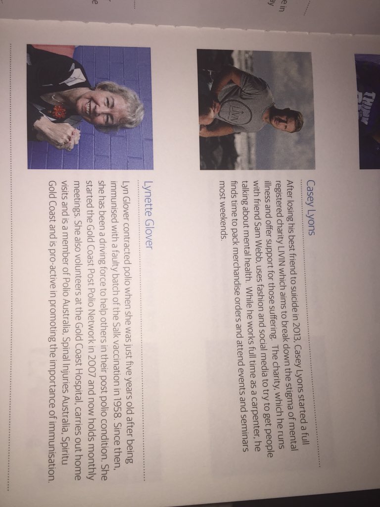 Two more #GoldCoasters up in the next category community spirit  in #prideofaustralia <a href="/prideofoz/">Pride of Australia</a> 👏👏👏 <a href="/GCBulletin/">Gold Coast Bulletin</a>