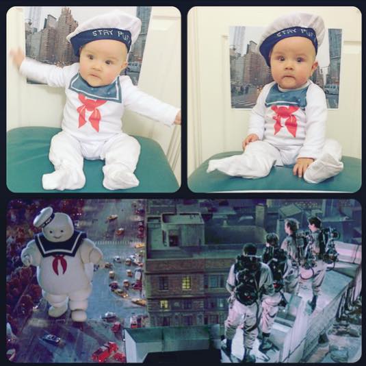 Lynneontheradio's tweet image. "It's the Stay Puft marshmallow man" 
#Ghostbusters #HappyHalloween #MrStayPuft 󾔟