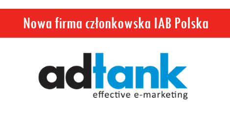 IABPolska's tweet photo. #Adtank nową firmą członkowską @IABPolska! ➡ https://t.co/cwNSdHkDoK https://t.co/nZ7pCQTocQ
