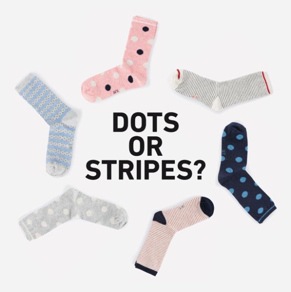 _jenninja's tweet photo. #oneoffirst #graphicdesign @womensecret #great #cute #warm #cosy #socks #dots #stripes #socialmedia#internship #mkt https://t.co/ZxMwVPsizJ