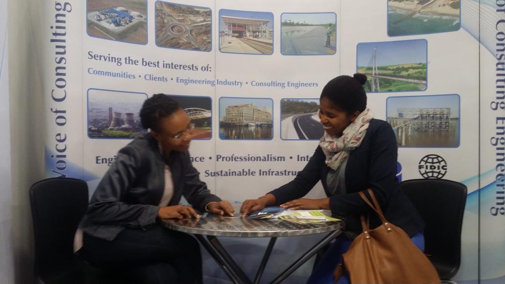 ARamalisah's tweet photo. @SantamInsurance Phuti & Sengi visiting @The_CESA at the #IMESA2015. Many thanks to our sponsor. https://t.co/AZ1LCZiv64